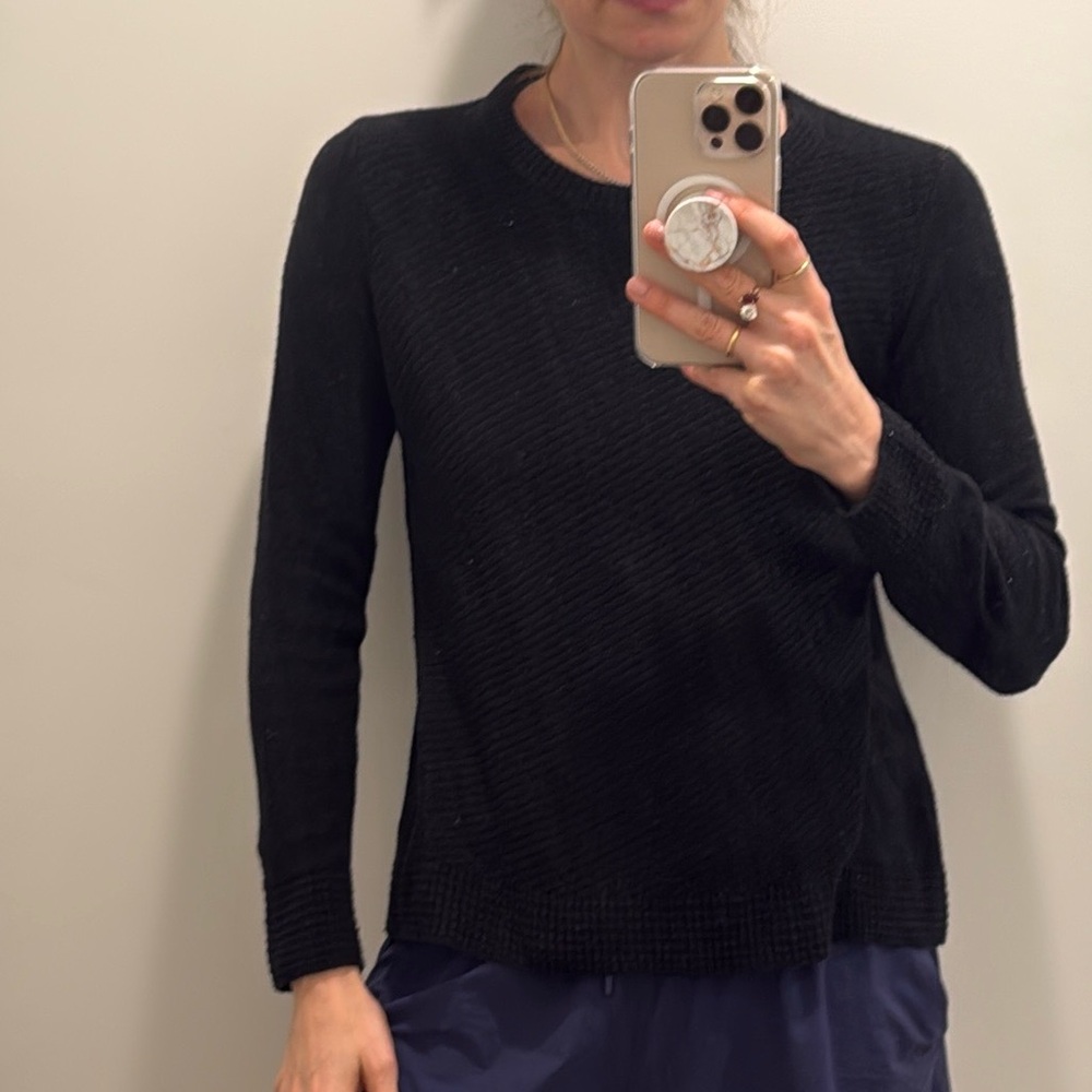 Madewell Charcoal Knit Sweater